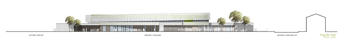 Construction du Groupe Scolaire de Bordeblanche Toulouse (31) par iam architectes