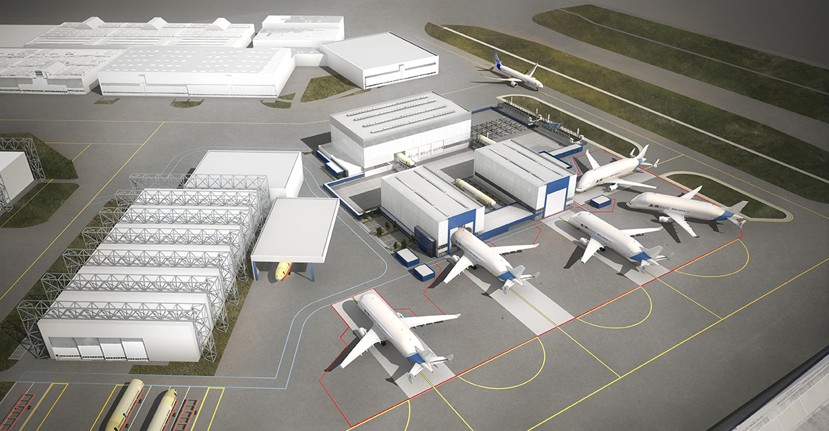 AIRBUS-projet-new-ilf-beluga-xl-Construction-du-Centre-de-chargement-iam-architectes-sequences-vinci-bourdarios-betem-sogeti-aerienne 1.0